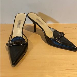 Prada Leather Mules